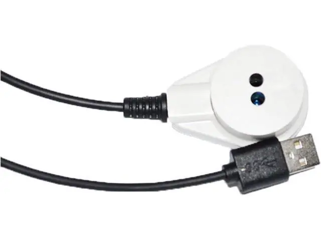 Alt view image 3 of 5 - USB to Optical Interface IRDA Near Infrared IR Mag/netic Adapter Transparent Transmission Cable Fit Fit Compatible Meter READIING(2m)