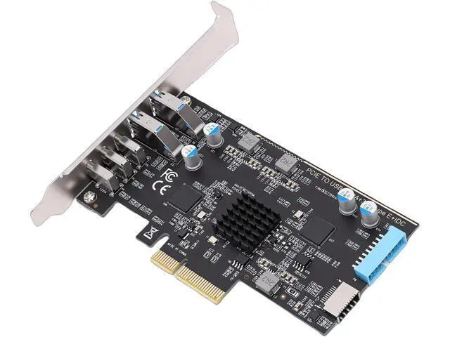 Alt view image 4 of 7 - Jiawu PCIe Adapter Card, HighSpeed PCI Express Adapter for Seamless Data Transfer, 10Gbps PCIe to Type C USB 3.0 for Desktop Computers, MultiPort Expansion