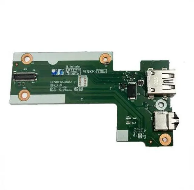 Alt view image 3 of 3 - ZAHARA USB Board with Non-Cable Replacement for Lenovo ThinkPad L580 20LW 20LX L590 20Q7 20Q8 01LW255 NS-B462 NS-B934