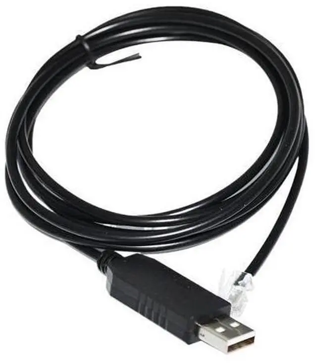 Main image of FT232RL USB to RJ9/RJ11 4P4C Adapter, RS232 Serial Cable for Audio and Video Processor Communication(5 metre)