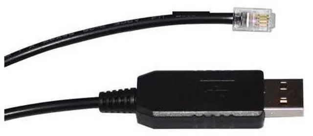 Alt view image 3 of 4 - FT232RL USB to RJ9/RJ11 4P4C Adapter, RS232 Serial Cable for Audio and Video Processor Communication(5 metre)