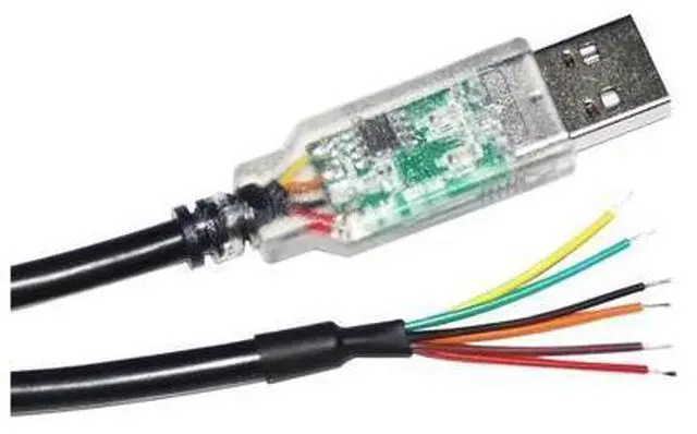 Alt view image 3 of 4 - FT232RQ CHIP USB to 6PIN 6 CORE Wire END Open RS485 Converter Serial Communication Cable Compatible USB-RS485-WE-1800-BT