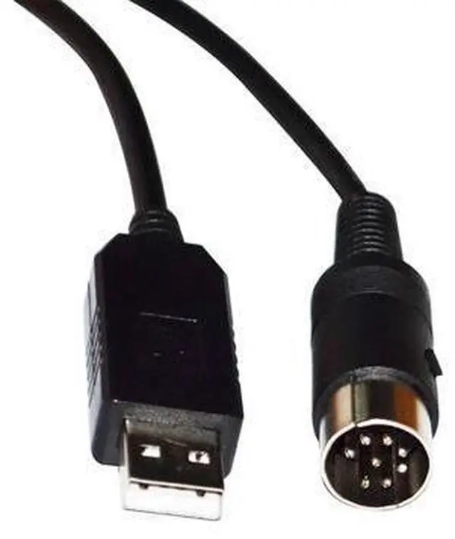 Alt view image 3 of 5 - USB to DIN 8 PIN MALE CONNECTOR CONVERTER SERIAL DEBUG DOWNLOAD COMMUNICATION CABLE(5m)