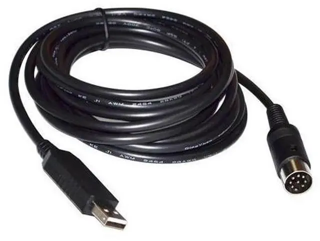 Main image of USB to DIN 8 PIN MALE CONNECTOR CONVERTER SERIAL DEBUG DOWNLOAD COMMUNICATION CABLE(5m)