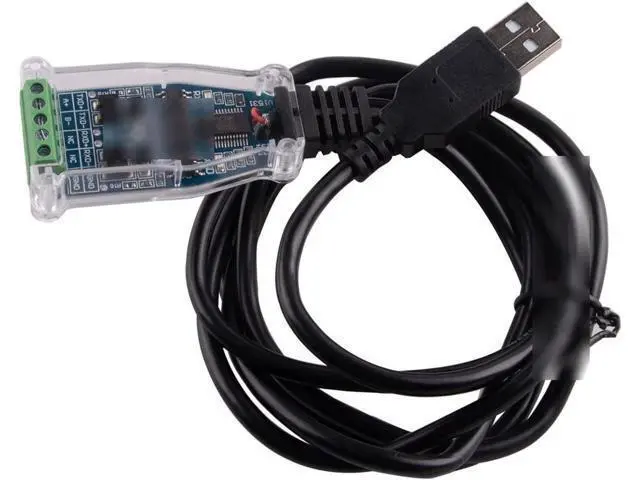 Alt view image 5 of 6 - EVURU USB to RS422 RS485 Serial Adapter Converter 6Pin Terminal Block Communication Cable