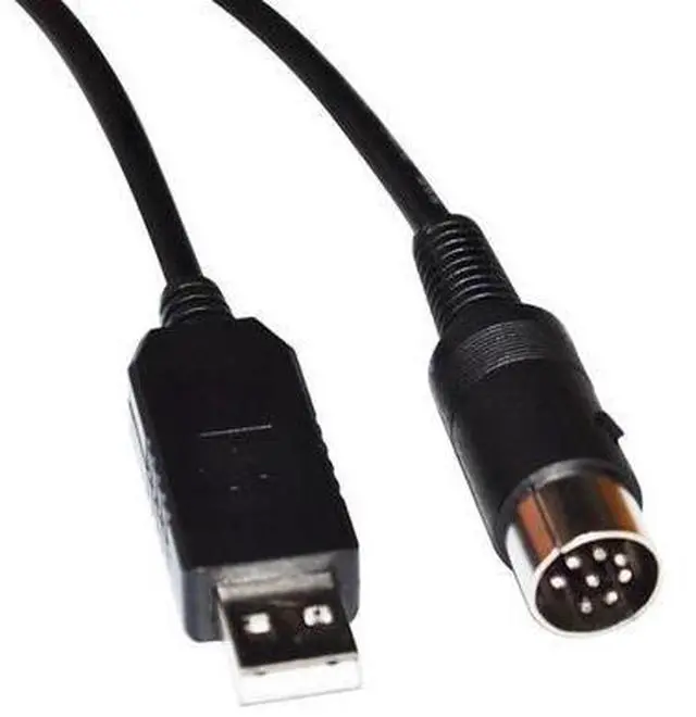 Alt view image 4 of 5 - USB to DIN 8 PIN MALE CONNECTOR CONVERTER SERIAL DEBUG DOWNLOAD COMMUNICATION CABLE(5m)