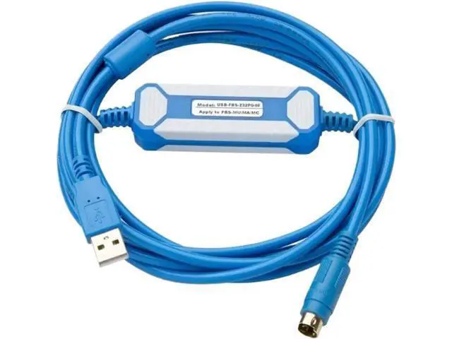 Alt view image 3 of 4 - USB-FBS-232P0-9F Suitable FBS FB1Z B1 Series Gold-Plated Interface Programming Cable USB Version to RS232 Adapter