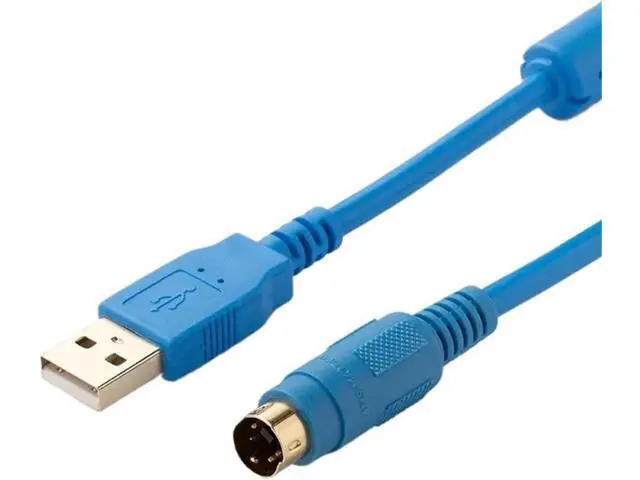 Alt view image 4 of 4 - USB-FBS-232P0-9F Suitable FBS FB1Z B1 Series Gold-Plated Interface Programming Cable USB Version to RS232 Adapter