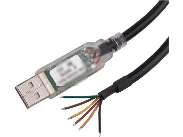 Alt view image 2 of 6 - USB to RS485 Serial Port Converter Adapter Cable 6Pin Wire End FT-DI Chip Supports Windows 10 8 7 XP and