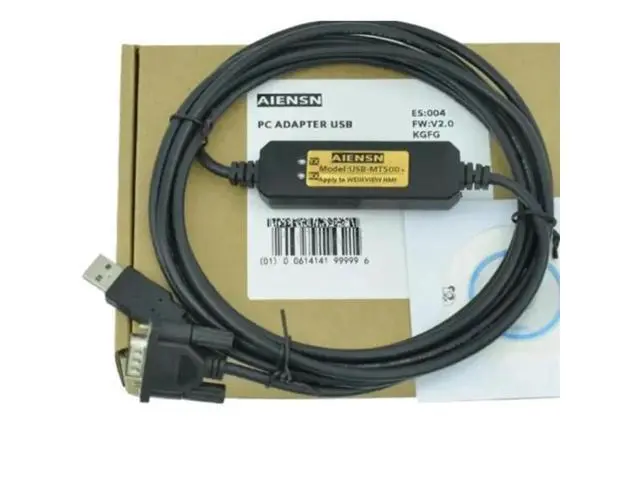 Alt view image 2 of 6 - USB-MT500 Programming Cable for MT506/MT508/MT509/MT510 Touch Panel HMI Data Downloading with Adapter(CH340)