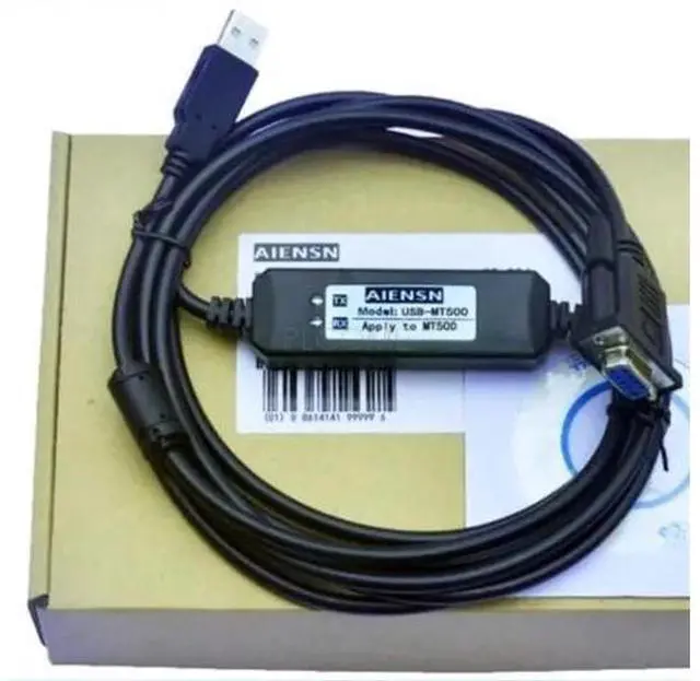 Main image of USB-MT500 Programming Cable for MT506/MT508/MT509/MT510 Touch Panel HMI Data Downloading with Adapter(CH340)