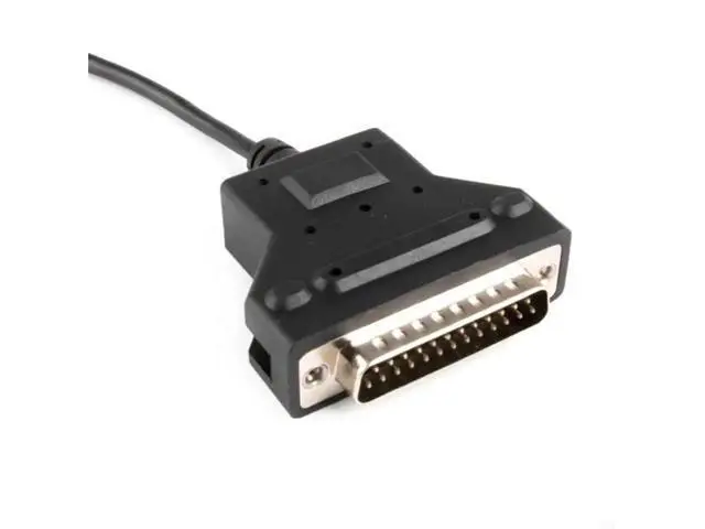 Alt view image 3 of 4 - USB to DB25 25Pin Serial Cable for Connecting Vintage Printing Equipment 180cm