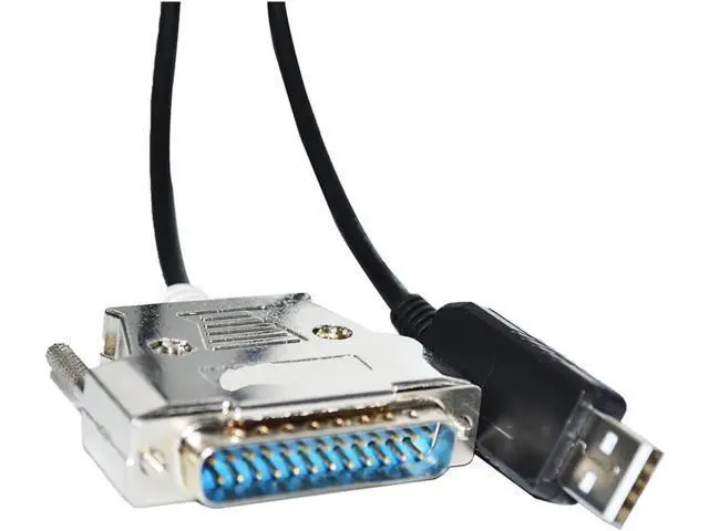 Alt view image 4 of 5 - Industrial F&T>D*I FT232RL CHIP USB to D-SUB 25PIN DB25 Male RS232 Converter Serial CNC Programming Cable for Roland XY-RS-34(5M)