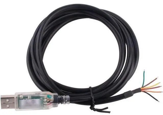 Alt view image 5 of 6 - USB to RS485 Serial Port Converter Adapter Cable 6Pin Wire End FT-DI Chip Supports Windows 10 8 7 XP and