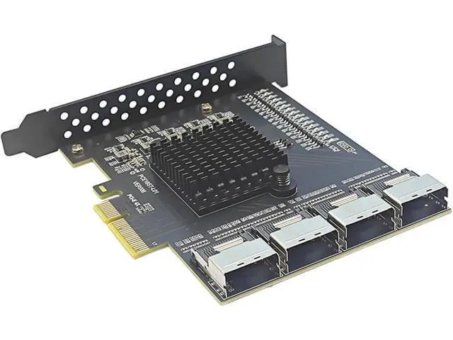 Alt view image 4 of 7 - Fast Speed PCIe To USB3.0 Adapter Card 4 Port Expansion For Desktop Computers 5Gbps Compatible