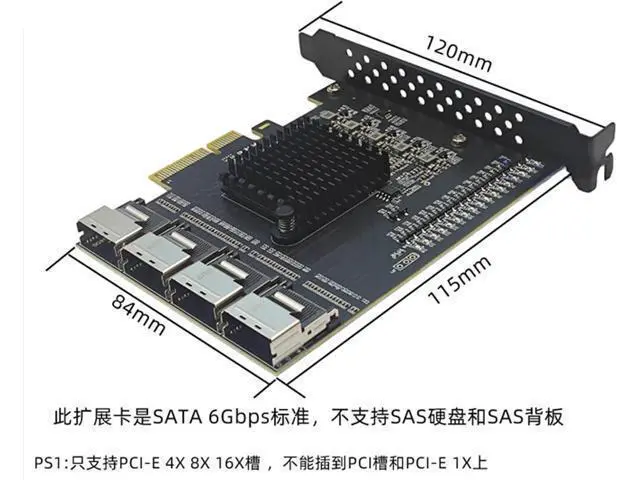 Alt view image 7 of 7 - Fast Speed PCIe To USB3.0 Adapter Card 4 Port Expansion For Desktop Computers 5Gbps Compatible
