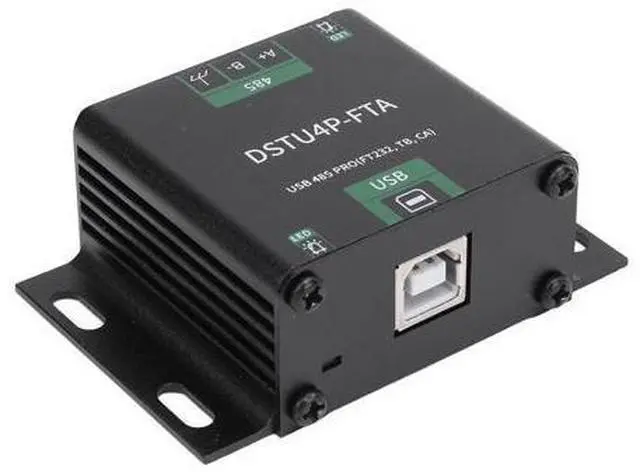 Alt view image 6 of 7 - USB to PRO Serial Port Module, FT232 SP3485 Industrial Grade Chip, Isolated Interconverter with Aluminum Alloy, 508mm. Terminal for Industrial Control Equipment