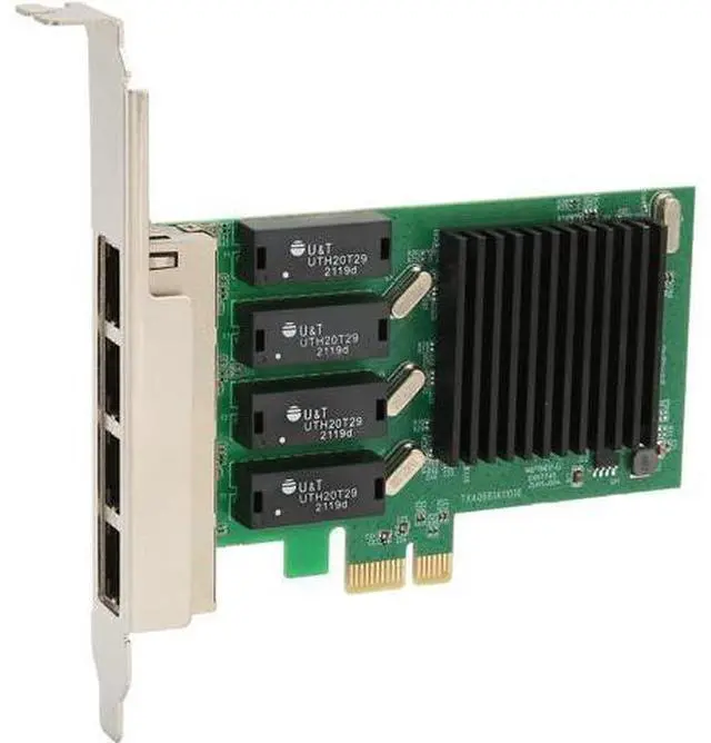 Main image of 1000Mbps PCIE NIC Network Card, 4 RJ45 Ports PCI E Ethernet LAN Adapter for Realtek RTL8111H Chipset, PCIE Network Interface Card for Server for Linux for VMware