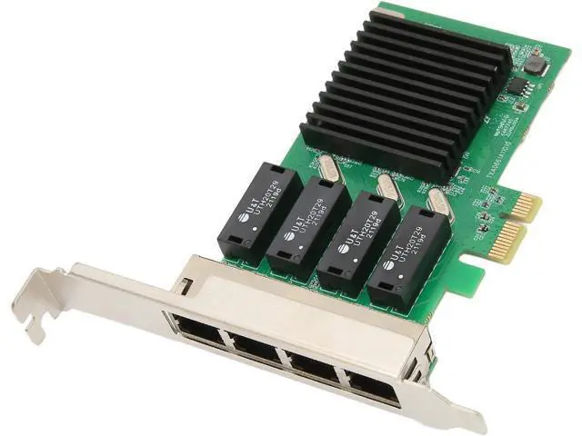 Alt view image 4 of 7 - 1000Mbps PCIE NIC Network Card, 4 RJ45 Ports PCI E Ethernet LAN Adapter for Realtek RTL8111H Chipset, PCIE Network Interface Card for Server for Linux for VMware