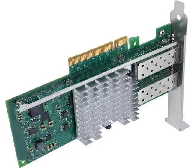 Main image of 10G Dual Port SFP Server Network Card, 82599 Chip 10Gbps Ethernet Adapter for X520-DA2, PCIe X8 Low Profile, Supports Fiber Connection