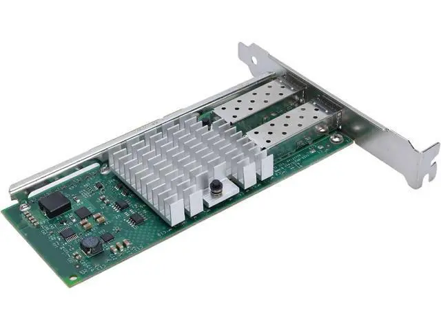 Alt view image 3 of 7 - 10G Dual Port SFP Server Network Card, 82599 Chip 10Gbps Ethernet Adapter for X520-DA2, PCIe X8 Low Profile, Supports Fiber Connection