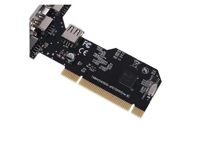 Alt view image 3 of 5 - PCI to USB Extend Card 5 Ports USB 2.0 USB3.0 to PCI 32Bit Converter Adapter with NEC Chip for Desktop PC Computer(A Style)