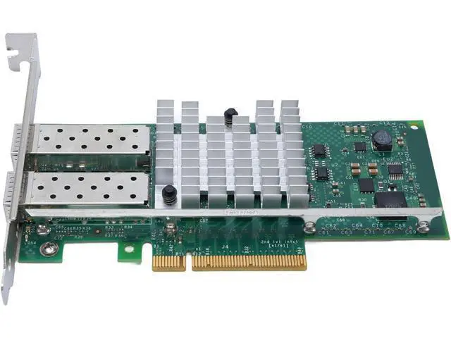 Alt view image 5 of 7 - 10G Dual Port SFP Server Network Card, 82599 Chip 10Gbps Ethernet Adapter for X520-DA2, PCIe X8 Low Profile, Supports Fiber Connection