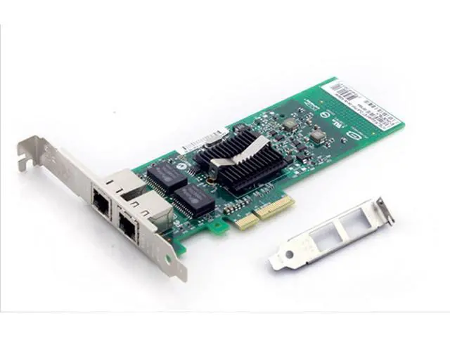 Alt view image 2 of 6 - Dual-port Gigabit Ethernet Server Adapter PCI-E Gigabit Ethernet Dual port E1G42ET