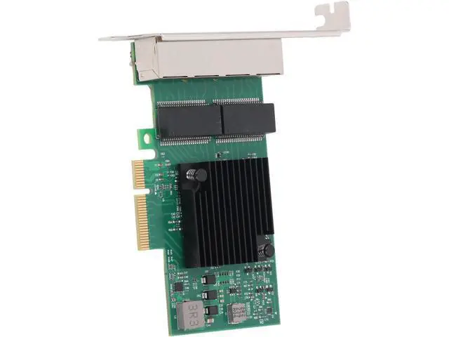 Alt view image 2 of 7 - Gigabit PCIe X4 Network Card with 4 Ports, High Speed Ethernet Adapter for Server, Desktop, Workstation, Efficient and Reliable