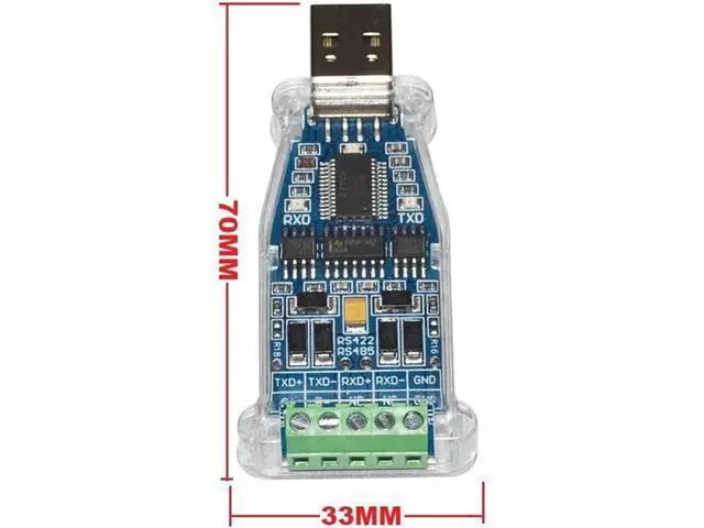 Alt view image 2 of 6 - FT232RL CHIP USB to RS485 RS422 Module Communication Converter Adapter, 485 422 to USB Adaptor(USB-RS485 RS422)
