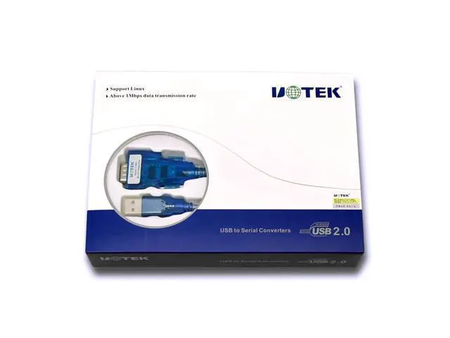 Alt view image 5 of 5 - UT-8801 USB to RS232 Interface Converter 9-pins Adapter FT232 Chipset Cable Win7 Win10 Linux(Screw Type,3 Meters)