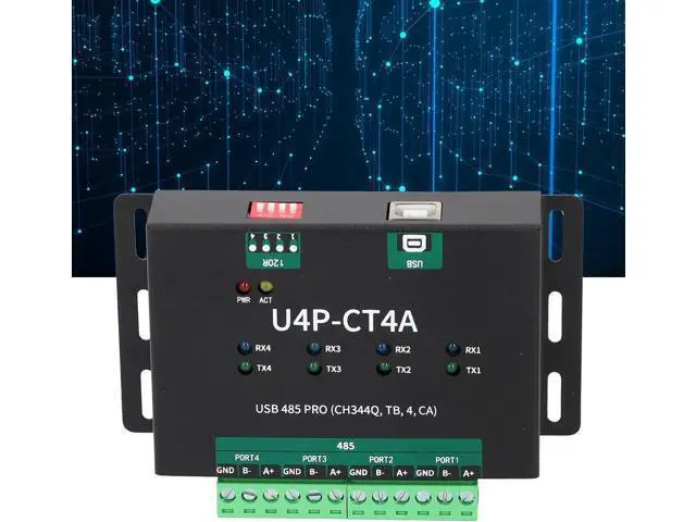 Alt view image 5 of 7 - USB to RS485 Converter Adapter, Industrial Grade Isolated USB Serial Port Module with Original and SP3485 Chips, for Industrial Control Equipment