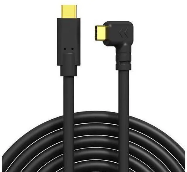 Main image of 33FT USB C Active Cable for Camera, USB 3.2 Gen 1 5Gbps Data Transfer Cable for Live View, Rignt Angle, Upgraded Copper Core, for Photographers, Videographers, Vloggers, and Content Creators