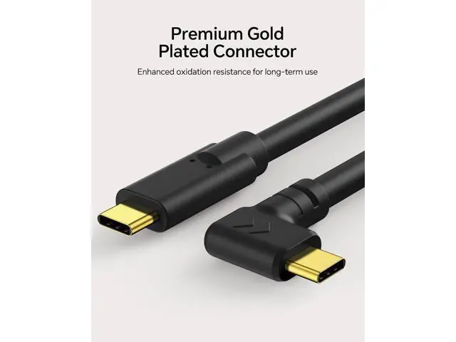 Alt view image 4 of 7 - 33FT USB C Active Cable for Camera, USB 3.2 Gen 1 5Gbps Data Transfer Cable for Live View, Rignt Angle, Upgraded Copper Core, for Photographers, Videographers, Vloggers, and Content Creators