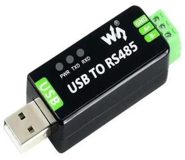 Main image of Waveshare Industrial USB to RS485 Converter, Onboard Original FT232RL and SP485EEN New for Arrival 2025 High for Quality