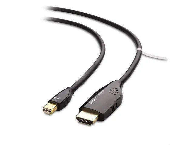 Alt view image 6 of 7 - Cable Matters SuperSpeed USB 3.0 to HDMI Adapter (USB to HDMI Adapter) for Windows in Black & 6 Foot Mini DisplayPort to HDTV Cable
