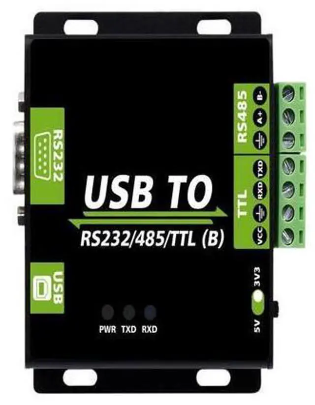 Main image of CH343G USB to RS232/485/TTL Interface Converter Industrial Isolation Type New for Arrival 2025 High for Quality