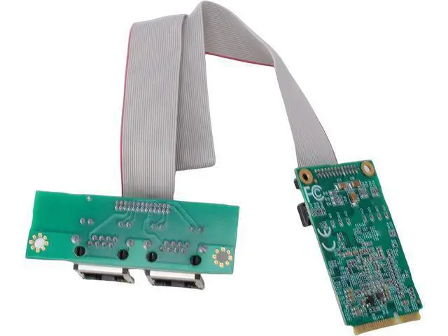 Alt view image 7 of 7 - Mini PCIe Gigabit Ethernet Adapter, Efficient Dual Port Network Card for Industrial PCs