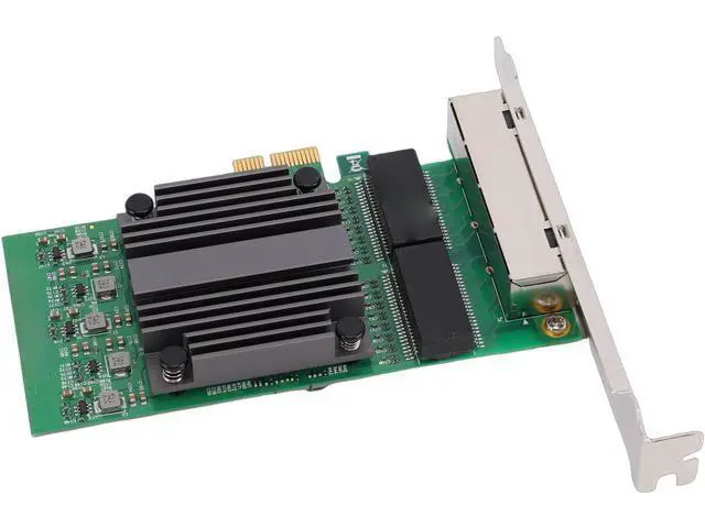 Alt view image 3 of 7 - SUNGOOYUE PCIe X1 4 Port Network Card, Gigabit Ethernet Adapter with 82571 Chip and 4 RJ45 Ports, for Industrial PCs and Servers