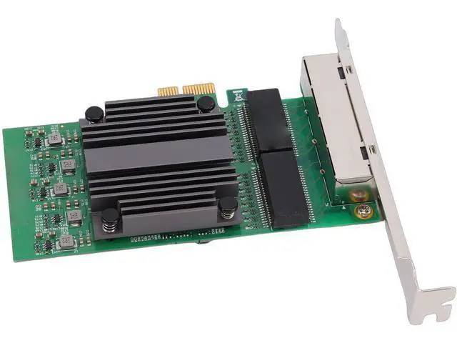 Alt view image 6 of 7 - SUNGOOYUE PCIe X1 4 Port Network Card, Gigabit Ethernet Adapter with 82571 Chip and 4 RJ45 Ports, for Industrial PCs and Servers