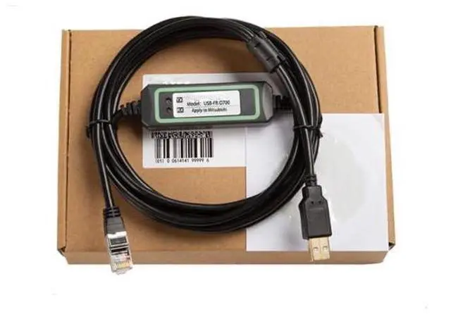 Main image of USB-FR-D700 for FR-E700 FR-D700/740 Inverter Debugging Cable USB Interface Download Data Cable Gold-Plated high-Speed and Stable Model FT232RL chip 3 metres
