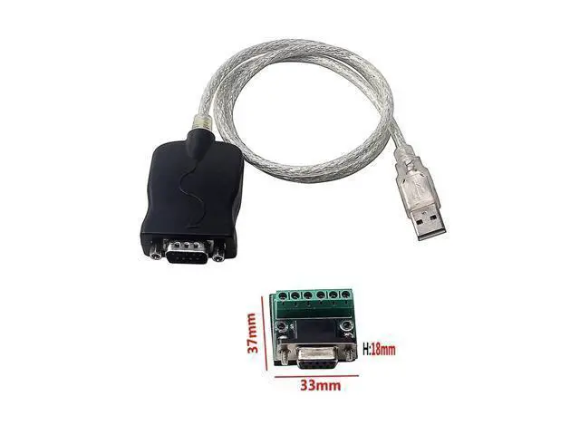 Alt view image 2 of 6 - USB2.0 to RS485 RS-485 RS422 RS-422 DB9 COM Serial Port Converter Adapter Cable PL2303 chip