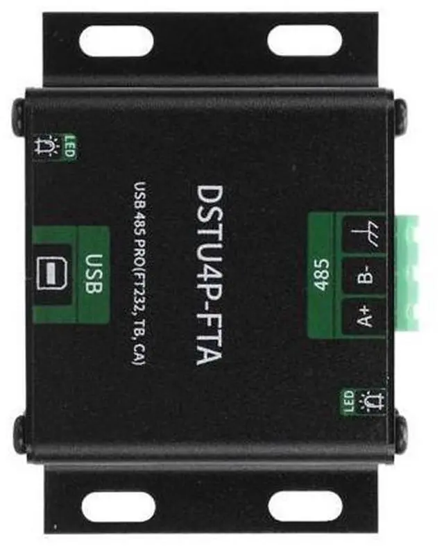 Alt view image 4 of 7 - USB to PRO Serial Port Module, FT232 SP3485 Industrial Grade Chip, Isolated Interconverter with Aluminum Alloy, 508mm. Terminal for Industrial Control Equipment