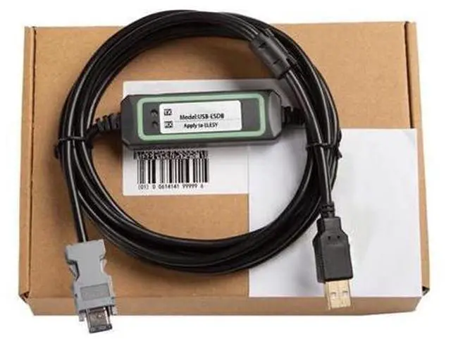 Main image of USB-ESDB for Servo Drive Debugging Cable Communication Data Download Cable Programming Cable Gold-Plated Plug High-Speed and Stable Model FT232RL Chip 3m