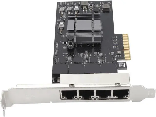 Alt view image 5 of 7 - SUNGOOYUE 2.5Gb PCIe Network Card, 4 RJ45 Ports 2500Mbps Ethernet Adapter with RTL8125BG Chip, for Server Centos