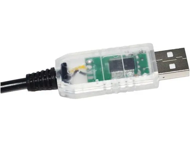 Alt view image 5 of 5 - Industrial F&T>D*I FT232RL CHIP USB to RS485 Converter 6 CORE 6PIN WE Communication Cable GND Data A+ B- 120R USB-RS485-WE-5000-BT(5M,Transparent USB Case)
