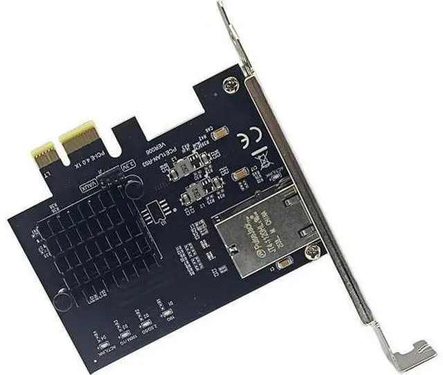Alt view image 2 of 7 - 10 Gigabit Ethernet Networking Card PCIE4.0 1X 10Gb RTL8127AT Chip Gigabit Ethernet PCIE Adapter 10000Mbps for PC