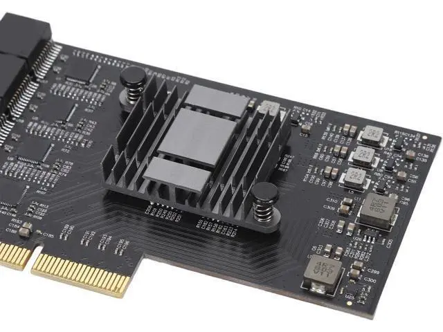 Alt view image 6 of 7 - Professional 2.5Gb PCI Express Adapter for Server, 2500Mbps Ethernet Interface, High Transmission Speed, for Desktop Users