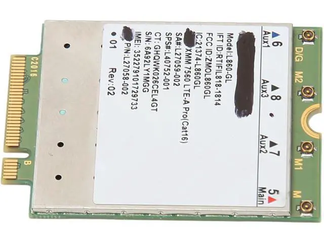 Alt view image 5 of 7 - L860 GL Network Card, M.2 Adapter, 1Gbps DL 150Mbps UL, Full Band LTE Support, Easy Plug and Play for Win Laptop