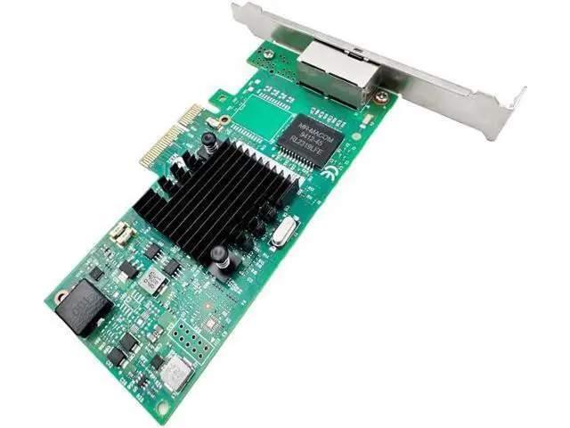 Alt view image 6 of 6 - PCIe Network Card, I350AM2 Dual Port Gigabit Ethernet Adapter, RJ45 NIC